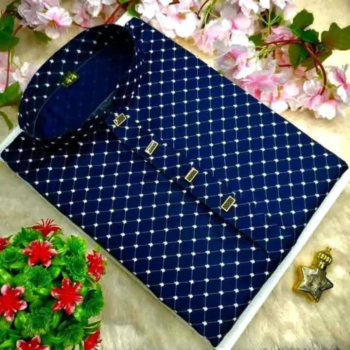 100% Tensile cotton blue
